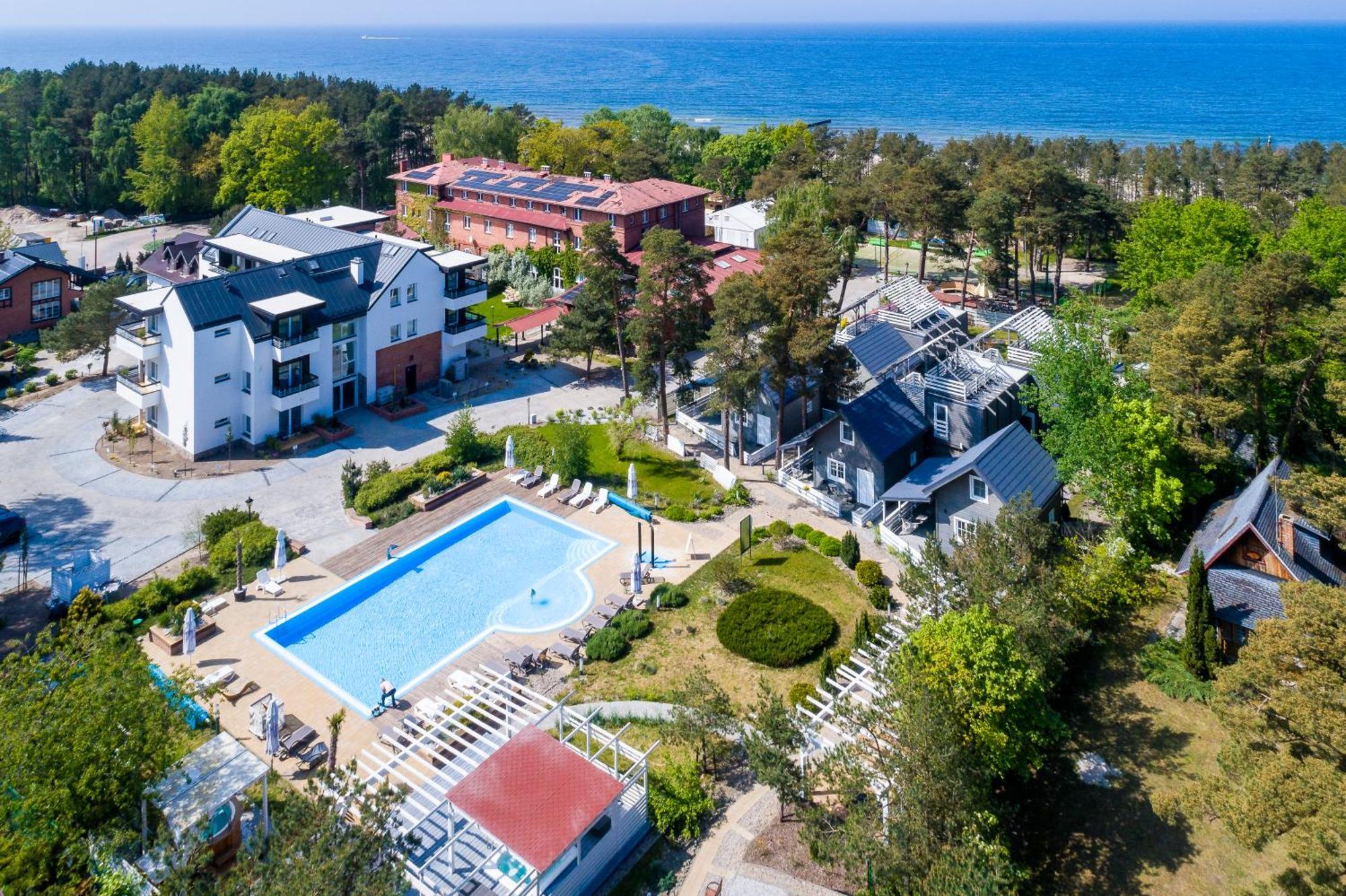 Apartamenty Przy Plazy Z Basenem Z Podgrzewana Woda I Mini Spa - Osrodek Kolonijno-Wczasowy Mewa Niechorze Luaran gambar
