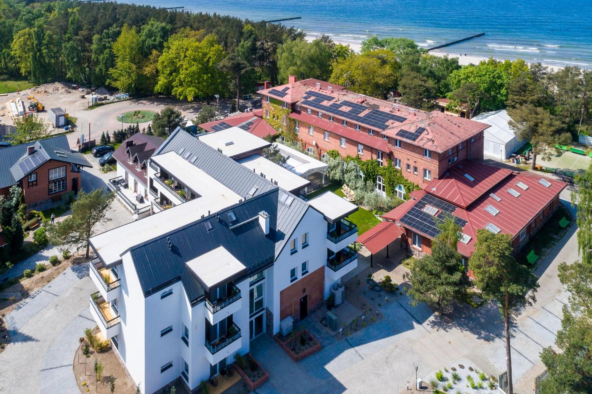 Apartamenty Przy Plazy Z Basenem Z Podgrzewana Woda I Mini Spa - Osrodek Kolonijno-Wczasowy Mewa Niechorze Luaran gambar