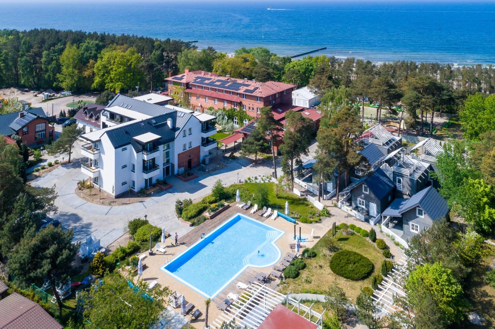 Apartamenty Przy Plazy Z Basenem Z Podgrzewana Woda I Mini Spa - Osrodek Kolonijno-Wczasowy Mewa Niechorze Luaran gambar