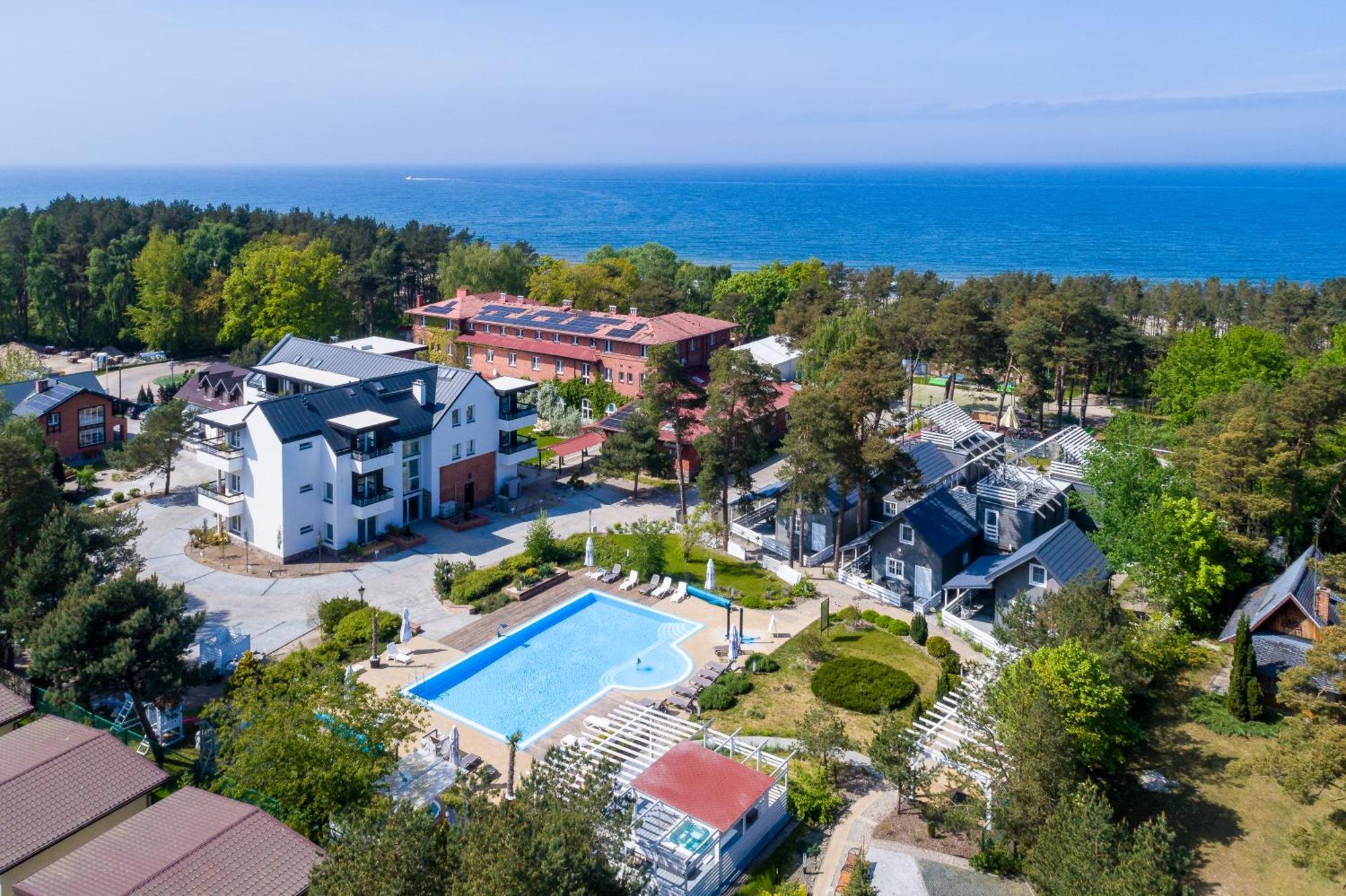 Apartamenty Przy Plazy Z Basenem Z Podgrzewana Woda I Mini Spa - Osrodek Kolonijno-Wczasowy Mewa Niechorze Luaran gambar